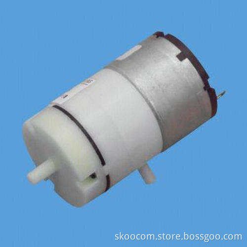 Airbrush compressor DC/vacuum pump with 2 outlets